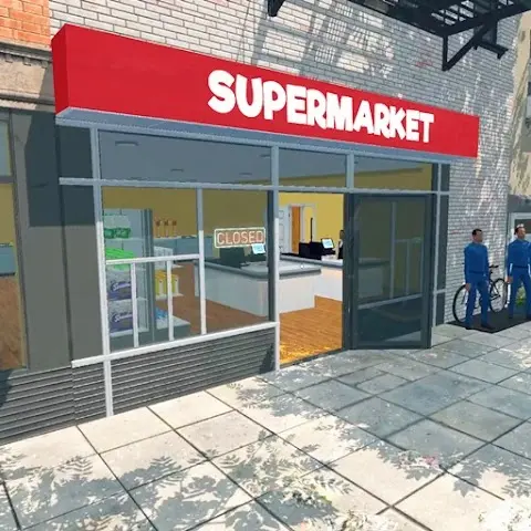 Supermarket Simulator مهكرة